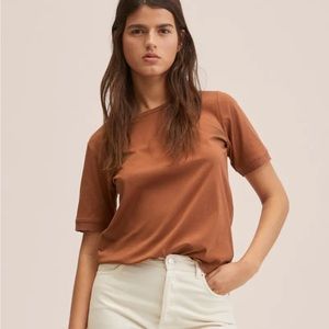 Mango Combined tricot t-shirt M